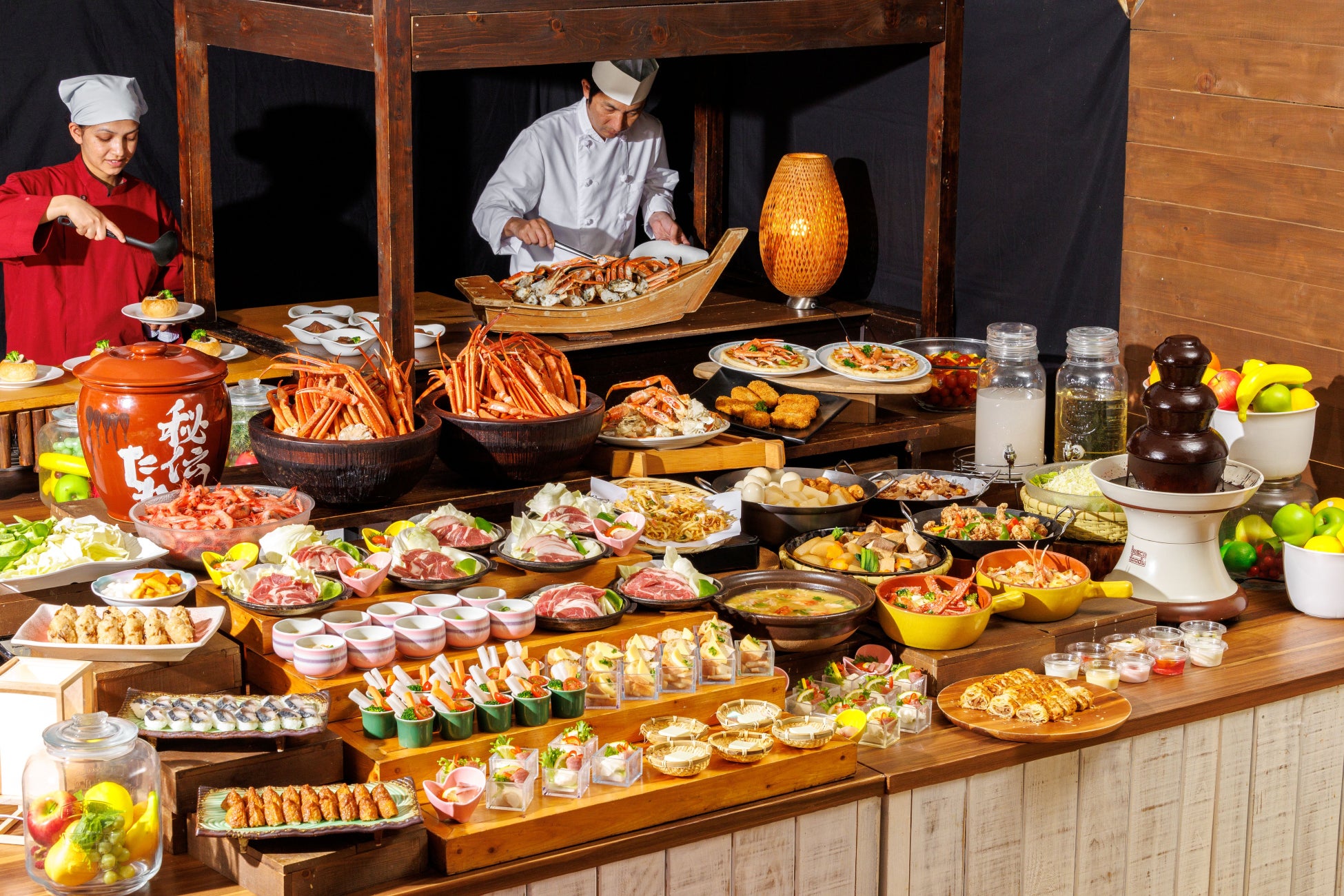 冬のひるぜん高原ビュッフェ