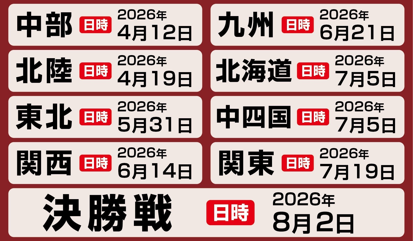 カタン日本選手権2026