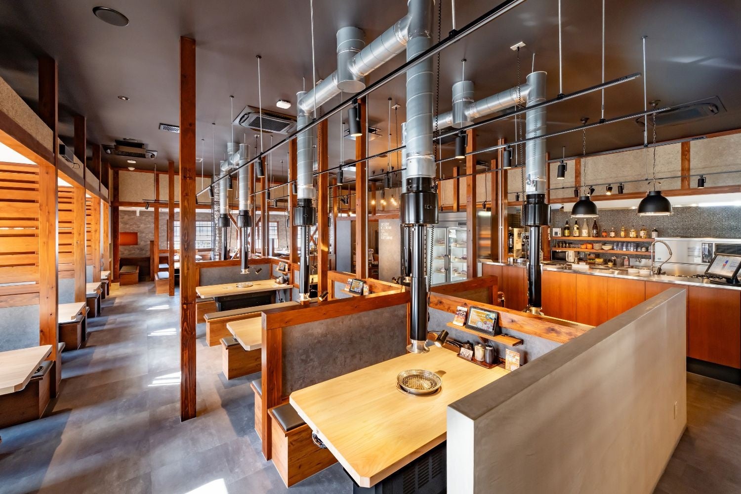 焼肉どんどん亭店内