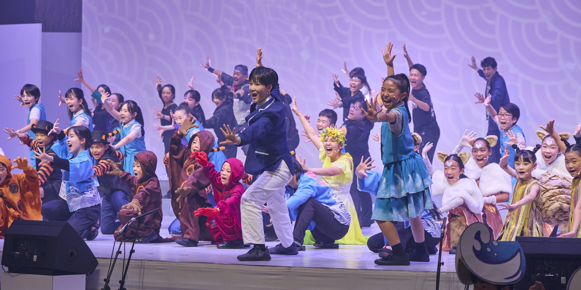 第7回 岡山子ども未来ミュージカル「ハロルド!」大阪・関西万博公演の様子①