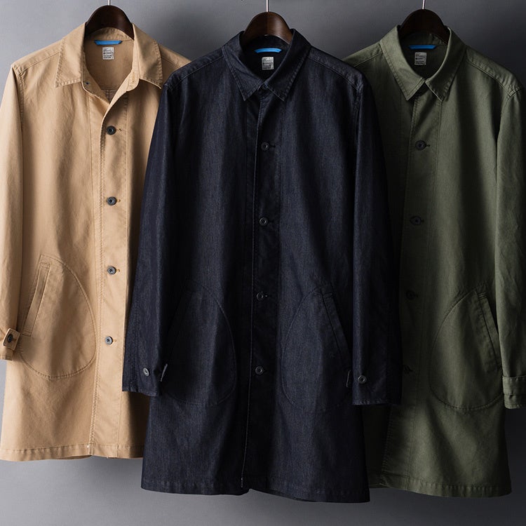 倉敷ウルトラライトデニム ショップコート